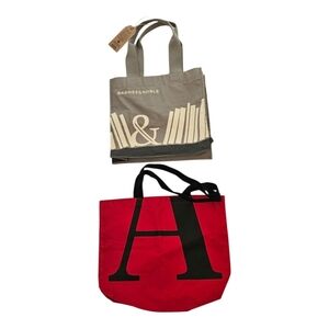 ATLANTIC MAGAZINE and BARNES & NOBLES TOTES